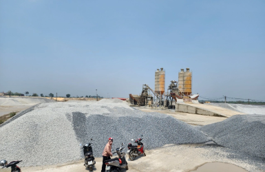 Đình chỉ trạm trộn bê tông hoạt động trái phép