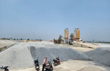 Đình chỉ trạm trộn bê tông hoạt động trái phép
