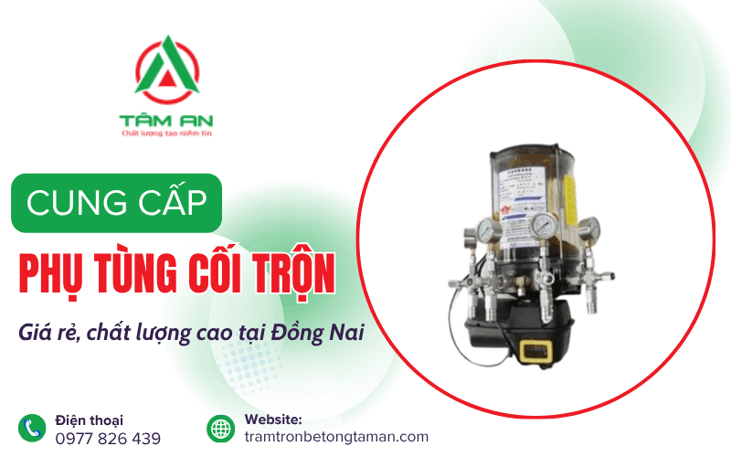 phụ tùng cối trộn Đồng Nai