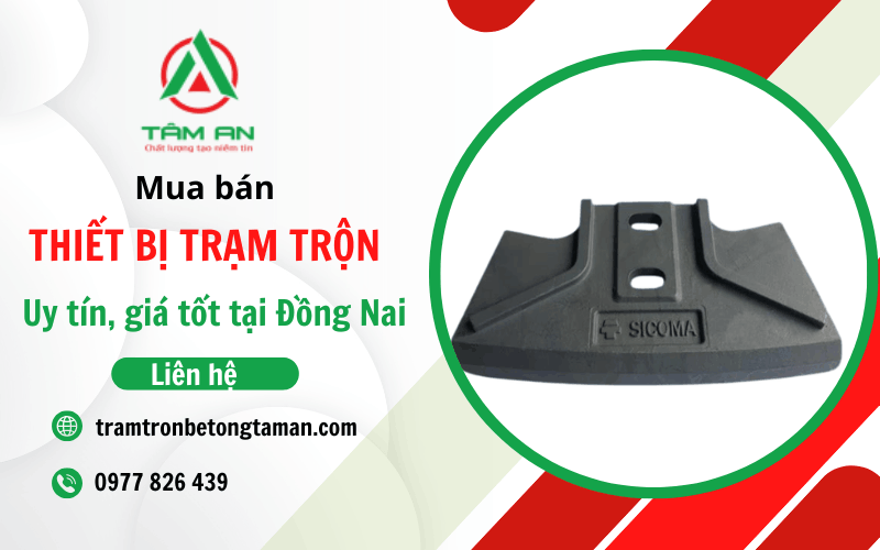 thiết bị trạm trộn Đồng Nai