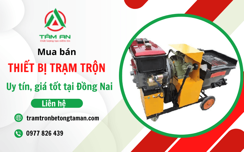 thiết bị trạm trộn Đồng Nai