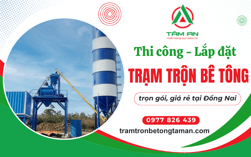 trạm trộn bê tông Đồng Nai