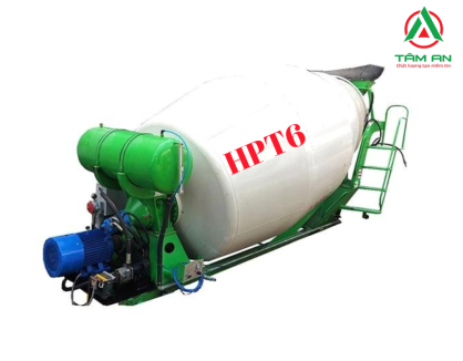 Cối Trộn Bê Tông 6m3 HTP6