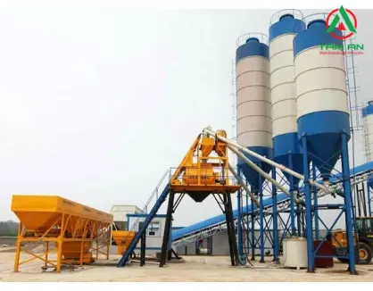 Trạm Trộn Bê Tông 90m³/h